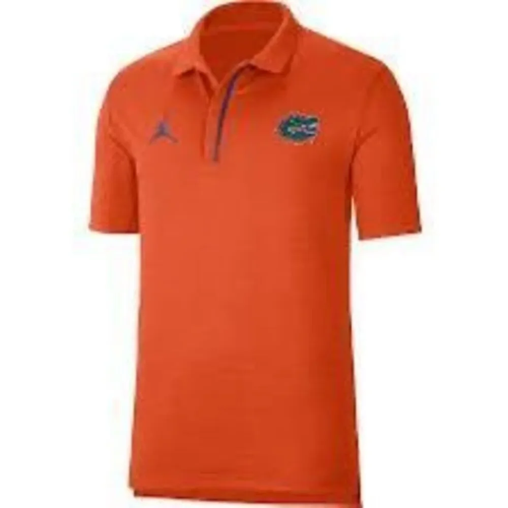 Jordan Men's XL Florida Gators Polo Shirt Bright Orange College Athletic Shirt